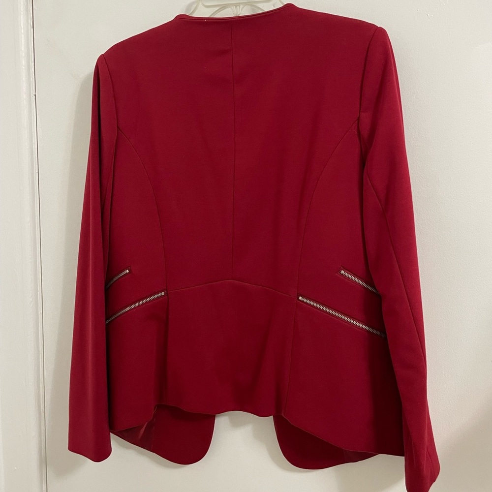 Red blazer
